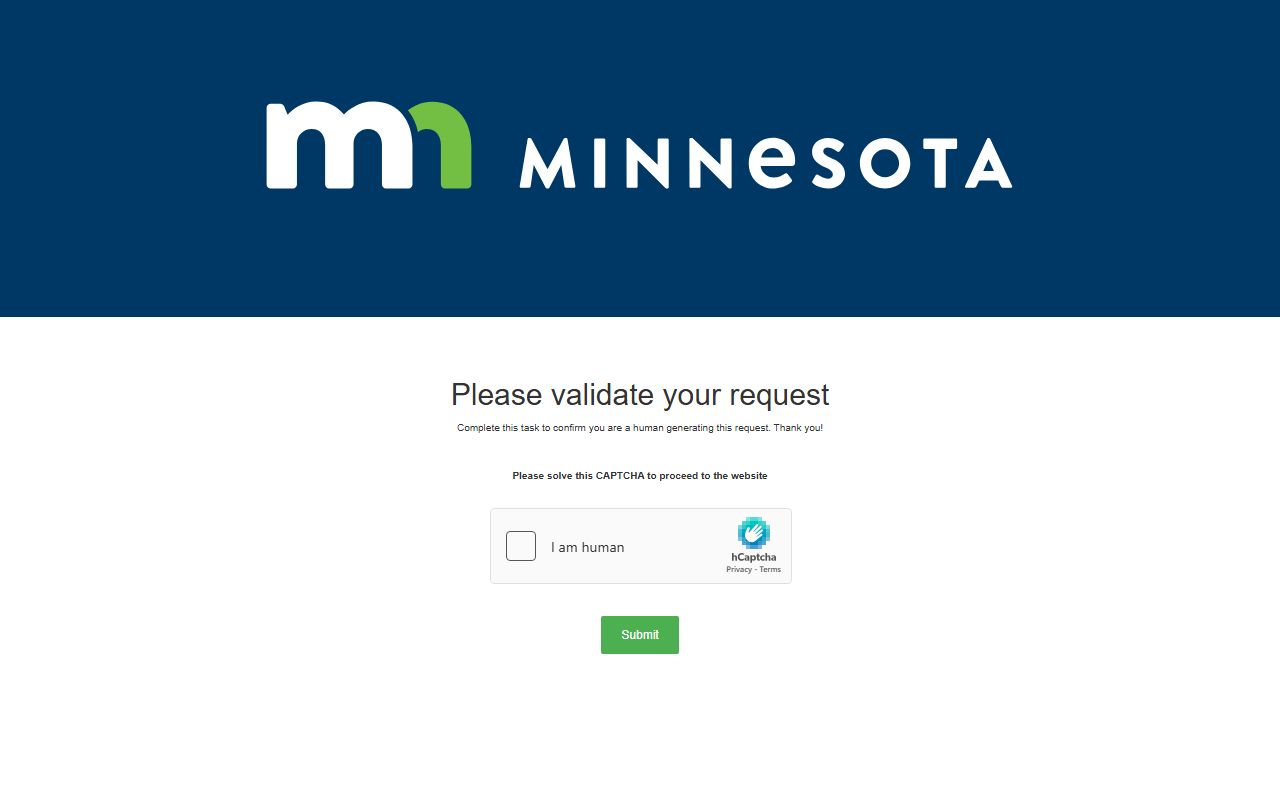 Minnesota DOC Red Wing adult visiting page with application and scheduling information